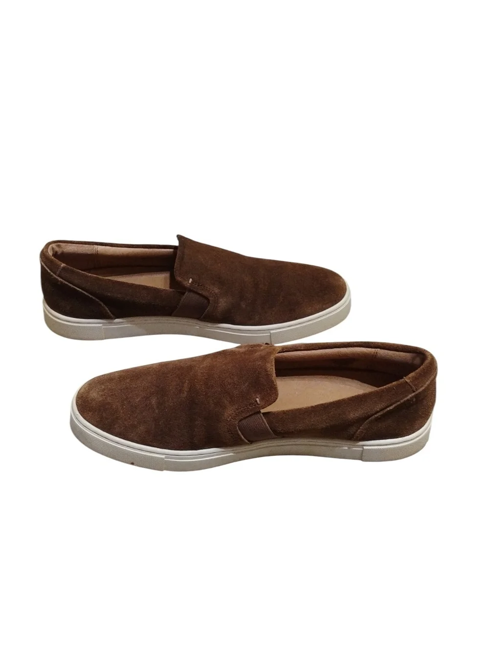 Frye Women's Ivey Brown Suede Slip-On Casual Shoes Size 9.5